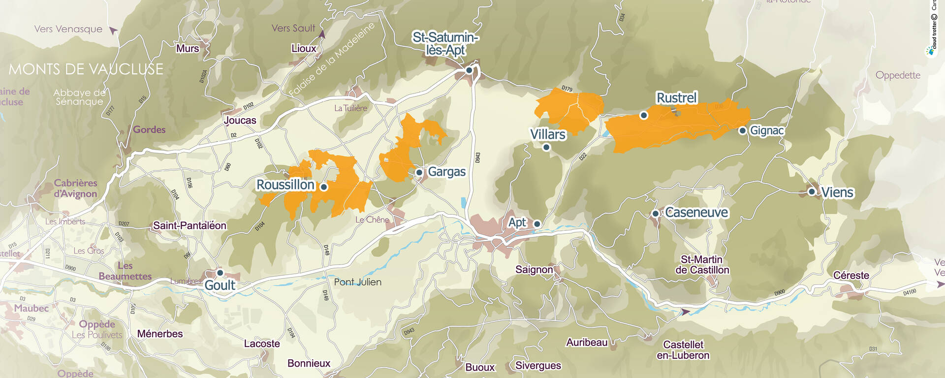 Massif des ocres du Luberon