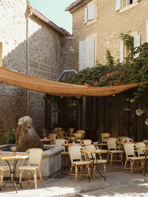 Restaurant Hôtel Le Moulin Lourmarin