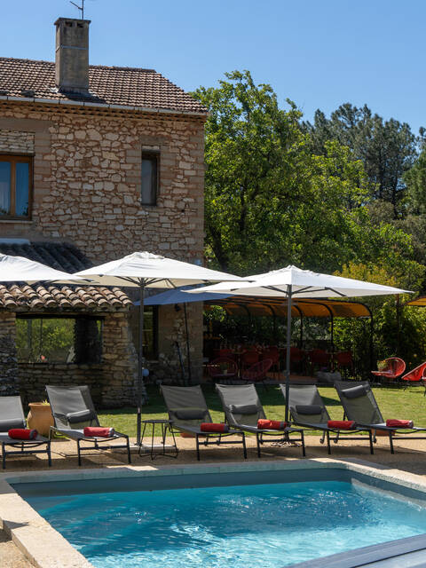 Hôtel | Luberon | piscine | été 