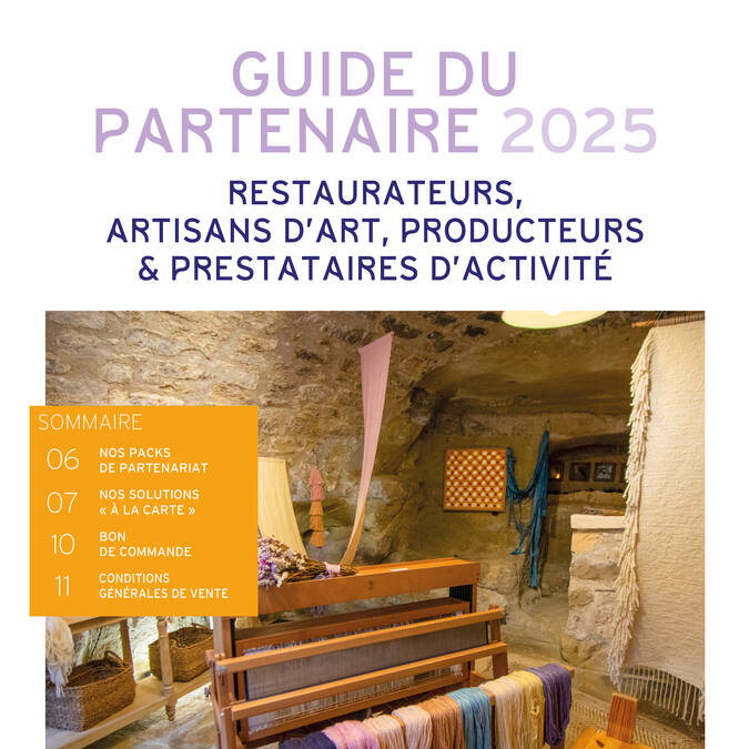 Guide du partenaire 2025 Office de tourisme Pays d'Apt Luberon