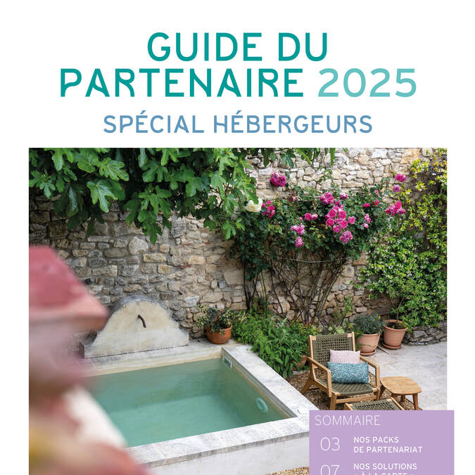 Guide du partenaire hébergeur 2025 Office de tourisme Pays d'Apt Luberon