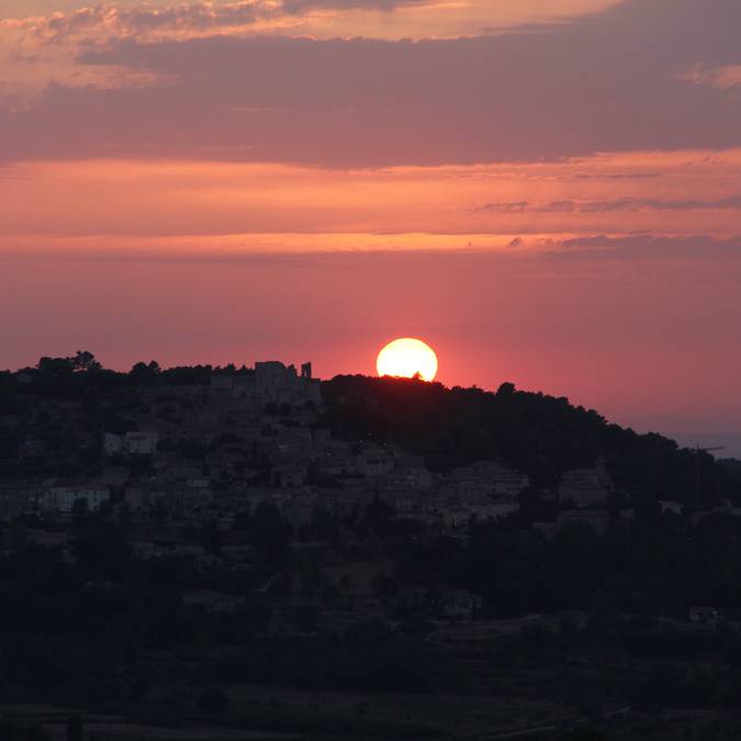 Coucher de soleil | Luberon | Provence | Vue  