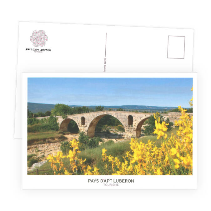 Carte postale Pont Julien - Bonnieux